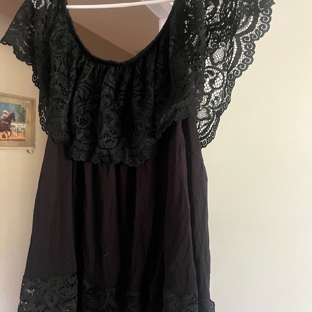 Lace tank